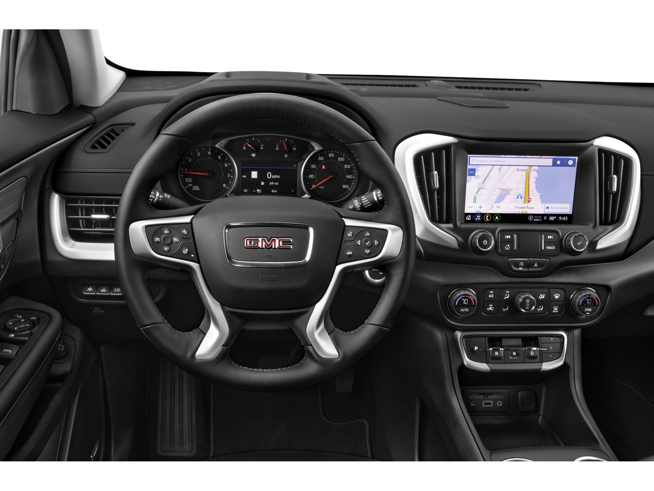 2024 GMC Terrain — interior view