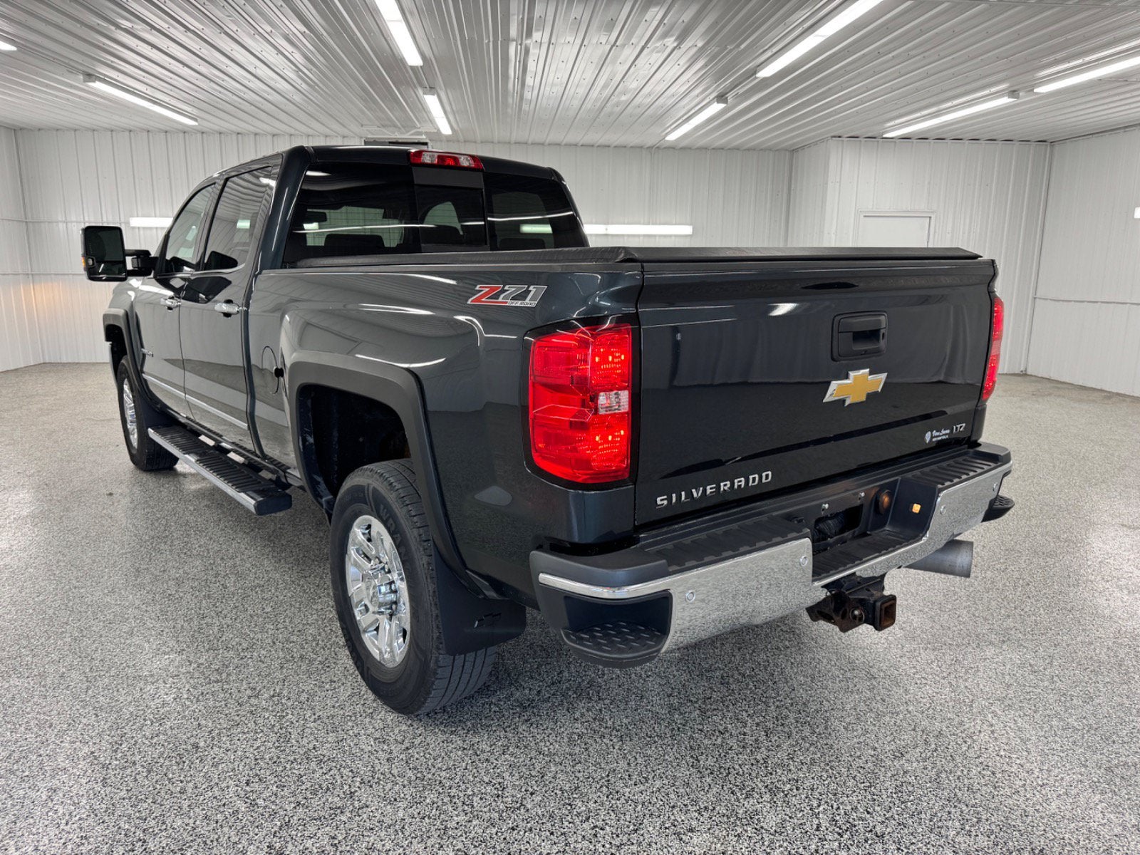 2017 Chevrolet Silverado 2500HD — rear three-quarter view