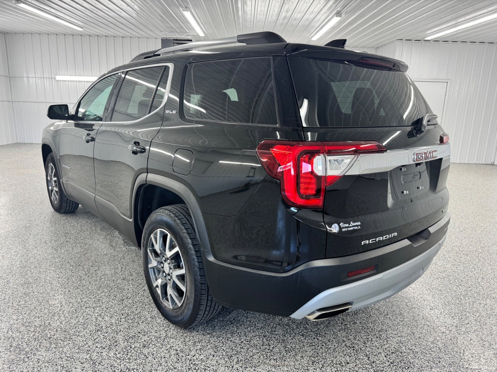 2023 GMC Acadia — rear three-quarter view
